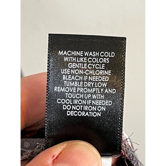 Torrid Dark Gray Floral Blouse - Picture 12 of 14